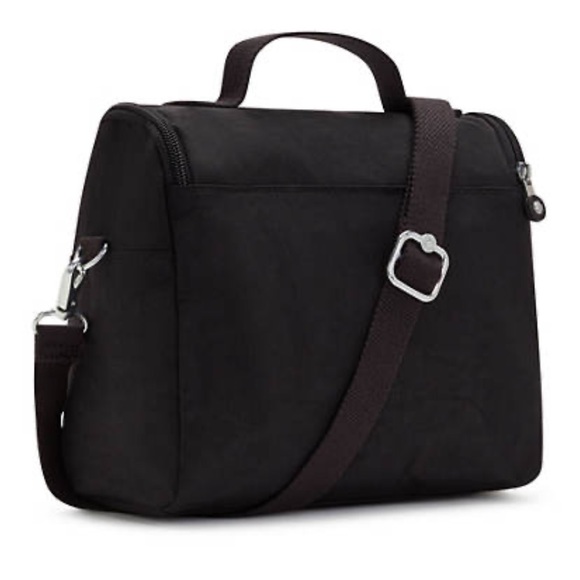 Kipling Kichirou Travel Lunch BAG with trolley sleeve. True black. - Picture 4 of 8